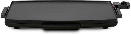 Izzy Plancha BBQ XL Tabletop Electric Grill Smooth Plate 2400W with Adjustable Thermostat 59.5cmx34.5cmcm