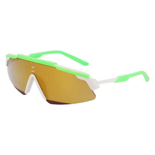 Nike Cycling Glasses Marquee Green Strike Bronze Mirror with Green Frame & Mirror Lenses