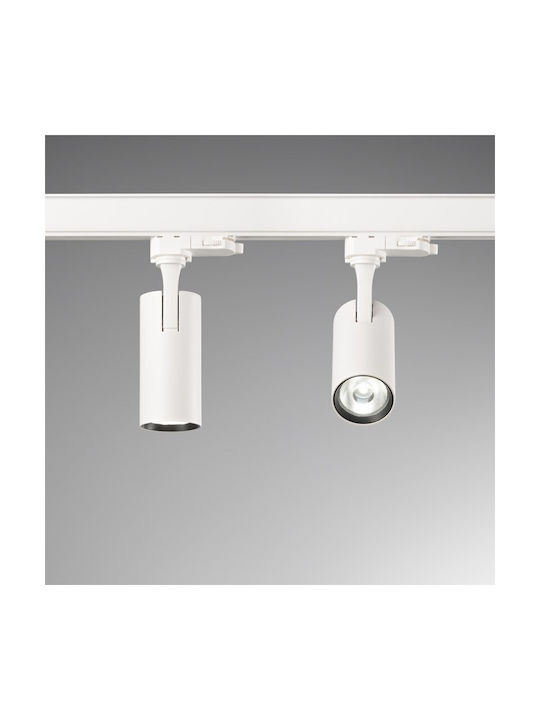 Ideal Lux Single LED Natural White Spot in White Color