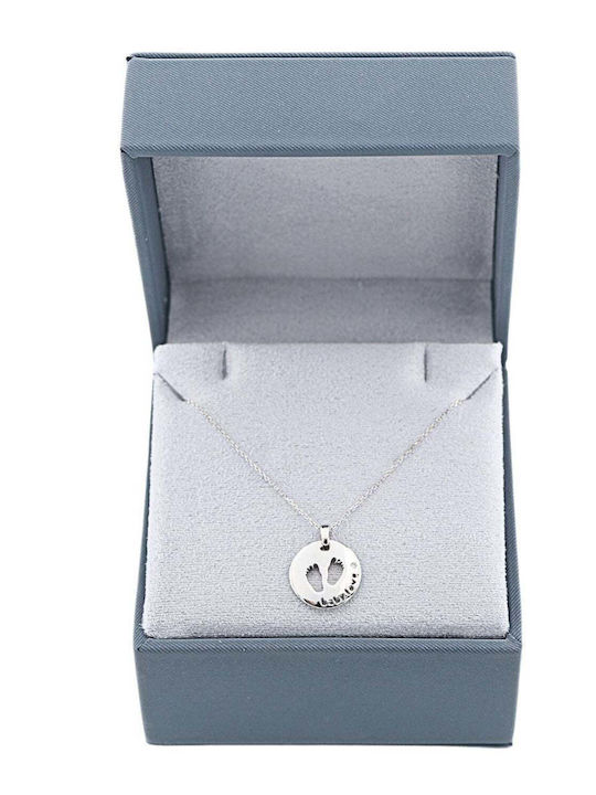 Sorelly Halskette aus Weißgold 14K