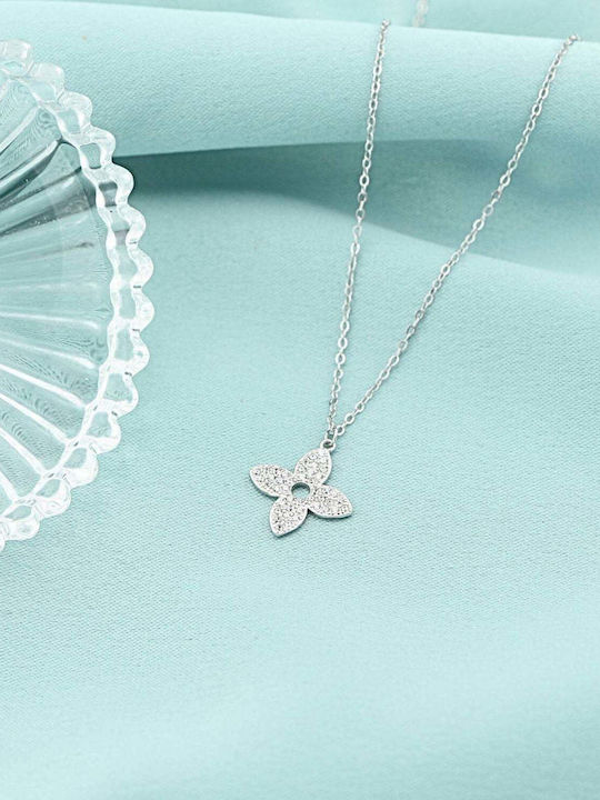 Sorelly Charm mit Design Blume aus Silber