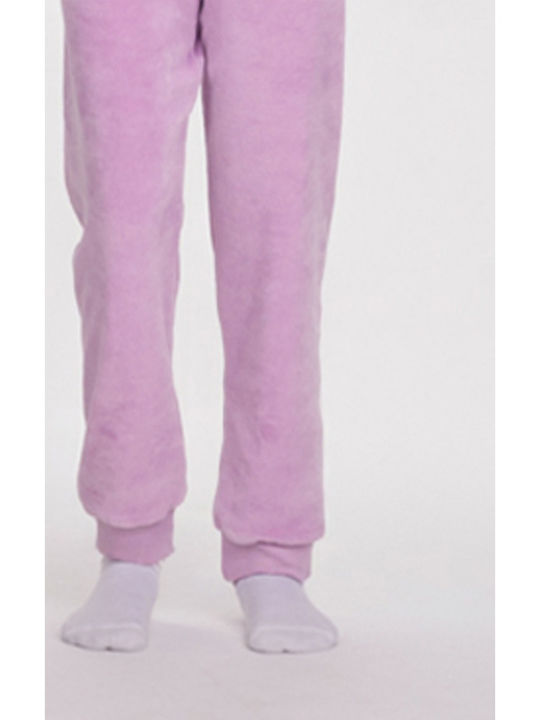 Dreams by Joyce Kinder Schlafanzug Winterlich Samtig Purple