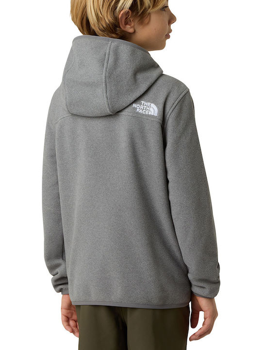 Kids Sweatshirt Fleece Hoodie with Pockets and Hood Grey Glacier