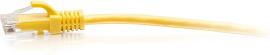C2G U/UTP Cat.6a Ethernet Network Cable 2.1m Yellow 1pcs