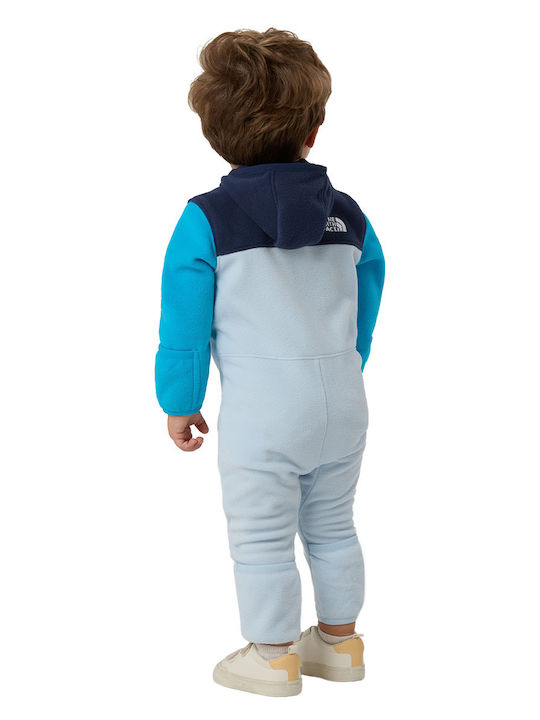 The North Face One Piece Бебешко Боди Дълъг ръкав Син