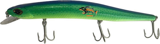 Artificial Cinnetic Crafty Minnow 15cm #9 White Zombie