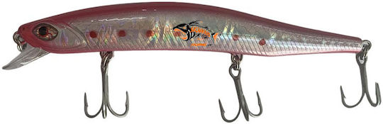 Artificial Cinnetic Crafty Minnow 15cm #9 White Zombie
