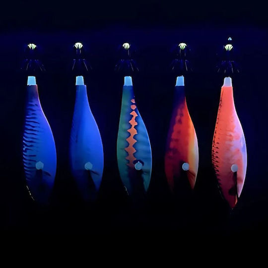 Yokai Jlc Real – Καλαμαριέρα Uv Glow Διπλές Βελόνες Bkk Sardina