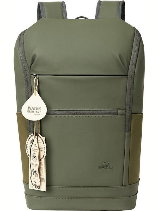 Rivacase Waterproof Backpack Backpack for 11" Laptop Green