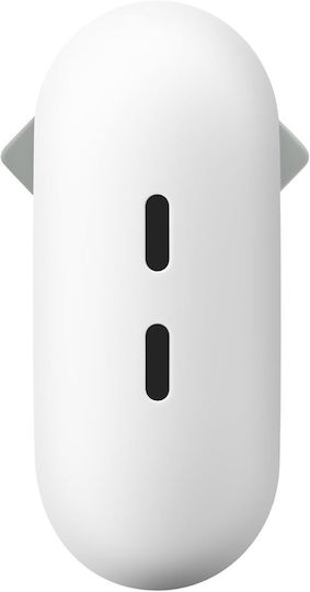 Google Φορτιστής Χωρίς Καλώδιο με 2 Θύρες USB-C 67W Power Delivery Λευκός (Pixel Flex)