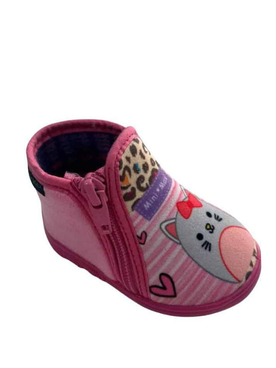 Anatomic Kids Slippers Boots Fuchsia