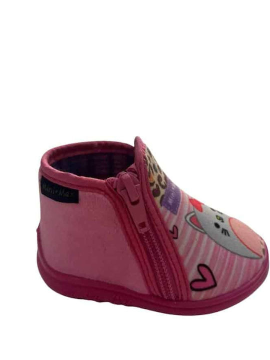 Anatomic Kids Slippers Boots Fuchsia