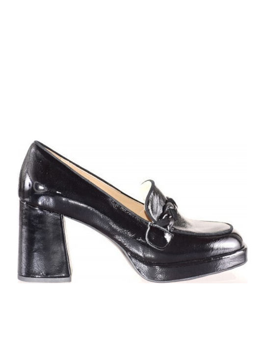 Patent Leather Black High Heels
