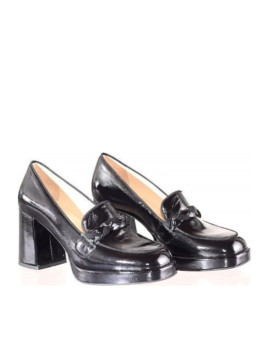 Patent Leather Black High Heels
