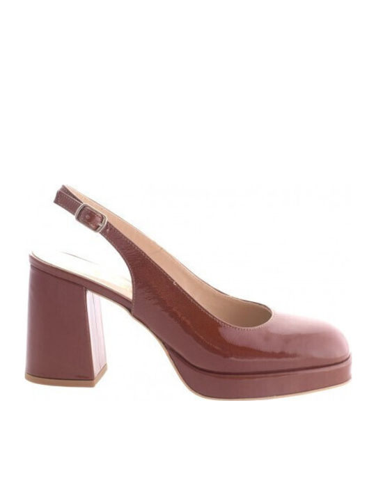 Pumps Tabac Braun