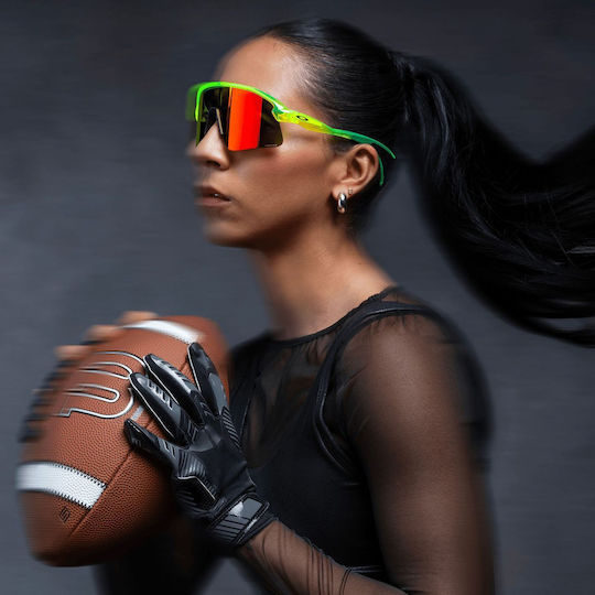 Oakley Γυαλιά Ποδηλασίας Stunt Devil με Κίτρινο Σκελετό και Polarized / Φωτοχρωμικούς Φακούς
