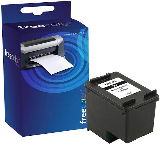 Freecolor Compatible Inkjet Printer Ink HP 901XL 700 Pages Black 1pcs
