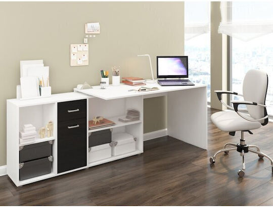Γωνιακό Γραφείο Gilroy 113 με USB θύρες 137x136x75εκ. Γωνιακό Γραφείο Gilroy 113 με USB θύρες 137x136x75εκ.