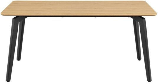 Norsica 924 Esszimmer- und Küchentisch Schwarz Eiche 160x90x75cm