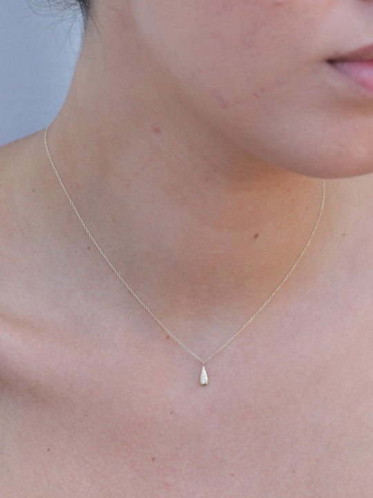 Necklace from Gold 14K with Diamond