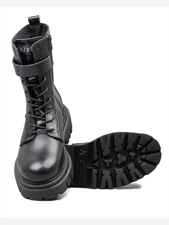 Stiefeletten Damen Schwarz
