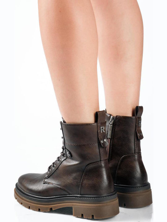Stiefeletten Damen Taupe