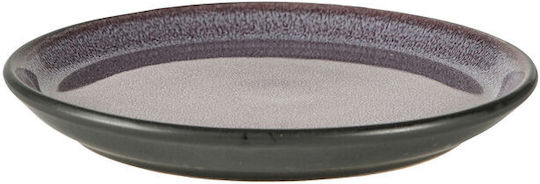 Bitz Teller Wüste Keramik Schwarz mit Durchmesser 17cm