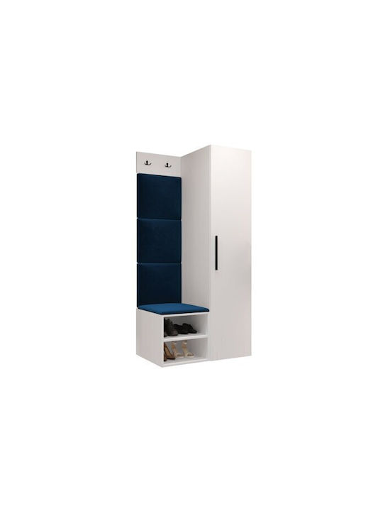 Hartford 524 Entry Furniture with Mirror & Hanger 82x50x191cm