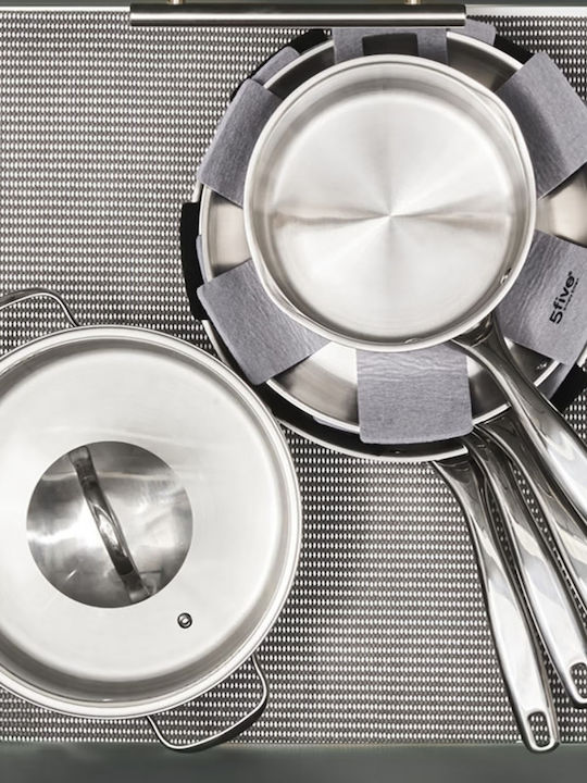 5Five Resilience Pan Made of Stainless Steel 28cm