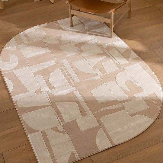 Royal Carpet Organic Δ-620b Килим Правоъгълена Крем