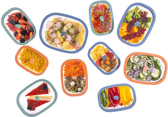 Status Microwave Glass Lunch Box Orange 500ml