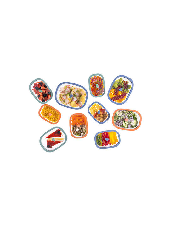 Status Microwave Glass Lunch Box Lilac 4pcs