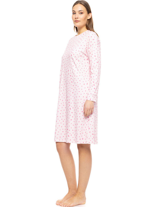Pink Label Winter Women's Nightdress Bubblegum