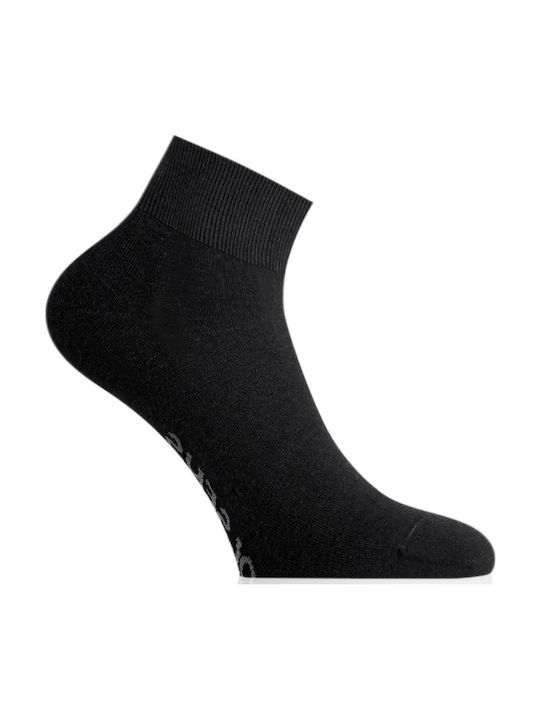Lasting Merino Sosete Trekking Negre 1 Pereche