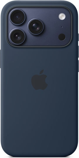 Apple Silicone Case with MagSafe Umschlag Rückseite Silikon Midnight (iPhone 17 Pro)