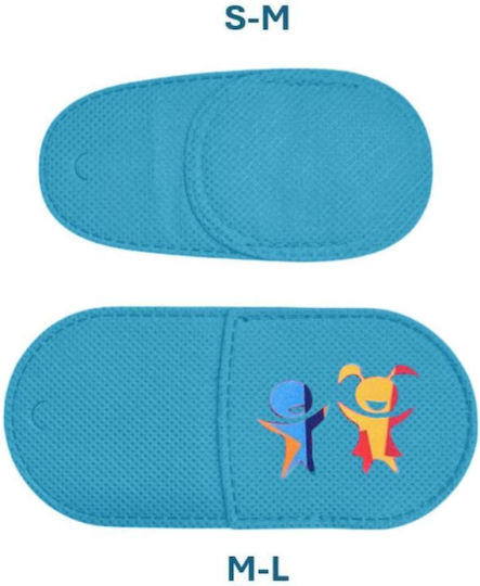 OptiSmart Kids Eye Patch Light Blue 1pc