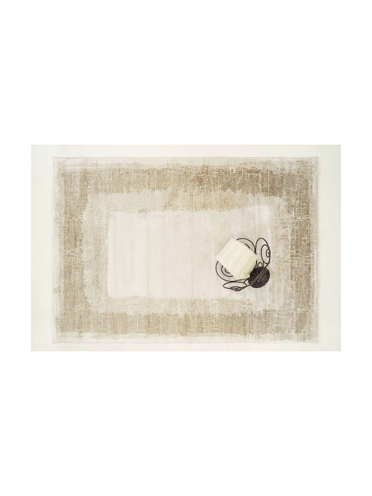 Ezzo Firenze E609a3x Teppich Rechteckig Synthetisch,Polyester/Cotton/Leather Cream