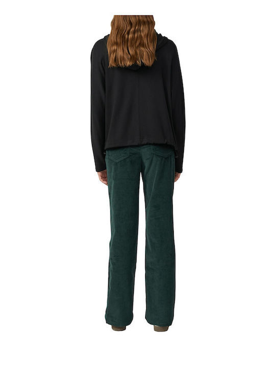 Damen Stoff Hose Grün