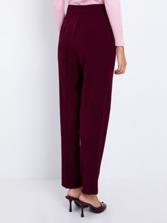 Damen Bordeaux Anzug