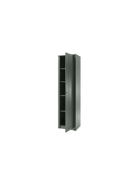 Βιβλιοθήκη Evalira 106 Πράσινο 50x43x197εκ.