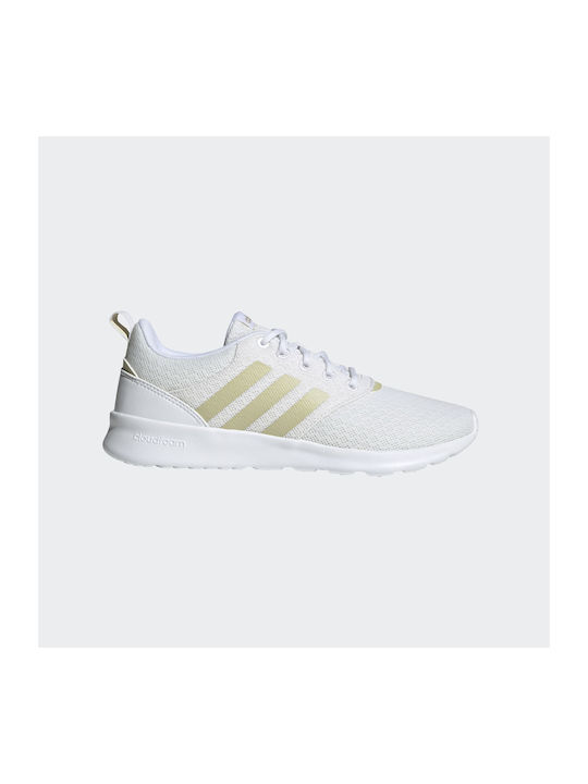 QT Racer 2.0 Damen Sportschuhe Laufen Cloud White / Sandy Beige Met / Sandy Beige