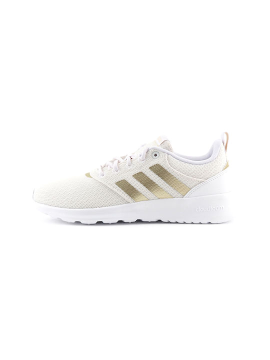 QT Racer 2.0 Damen Sportschuhe Laufen Cloud White / Sandy Beige Met / Sandy Beige
