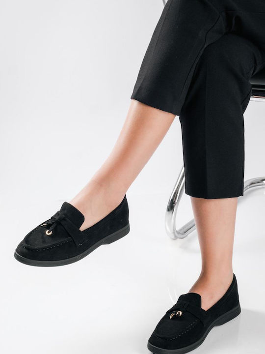 Women's Loafers in Black Color