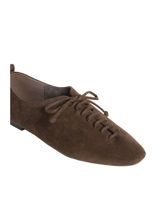 Women's Moccasins in Brown Color