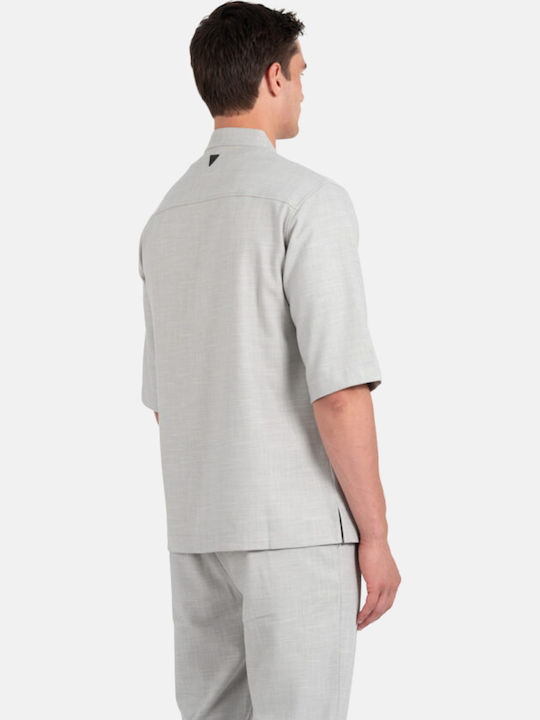 Μακρυμάνικo Overshirt Grey