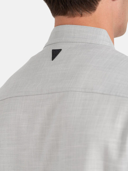 Μακρυμάνικo Overshirt Grey
