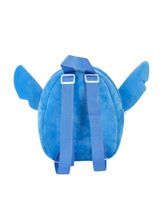 Disney Stitch Παιδική Τσάντα Πλάτης Μπλε 22x18x8εκ.