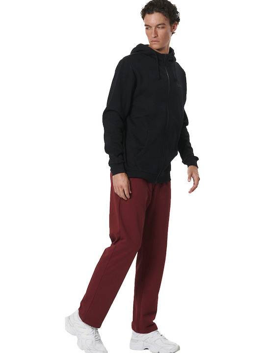 Black Hooded Cardigan