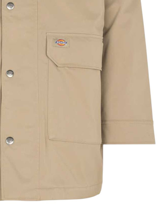 Medina Γυναικείο Μπουφάν για Χειμώνα Khaki, Beige