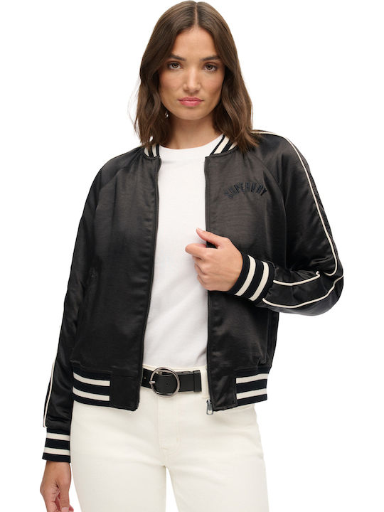 Suikajan Damen Bomberjacke Black